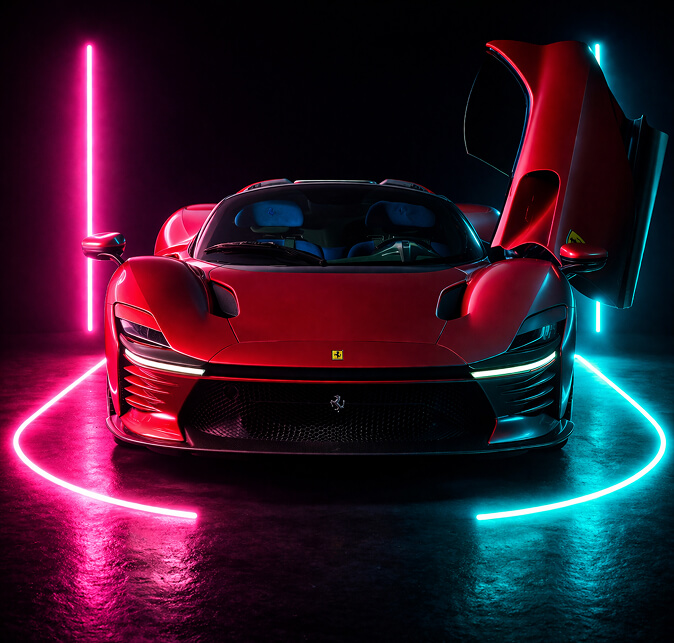 red car